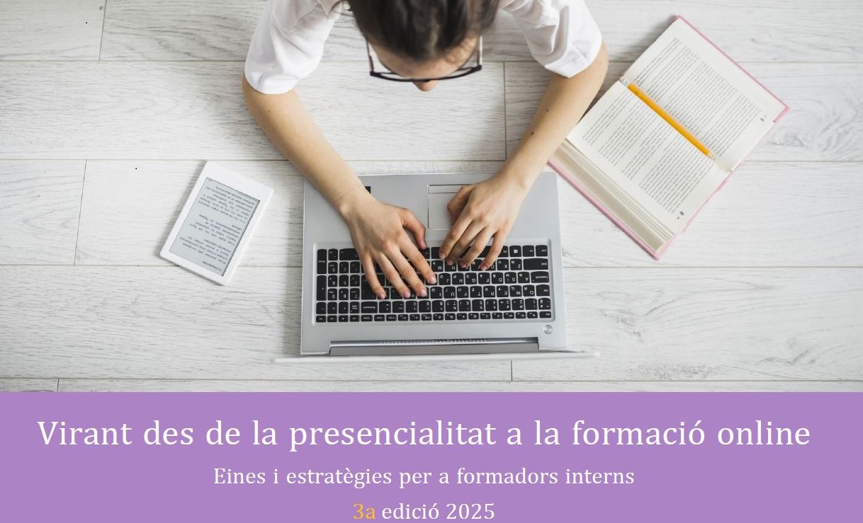 Seguiment del programa de formació per a formadors en model virtual “Virant des de la presencialitat a la formació online”